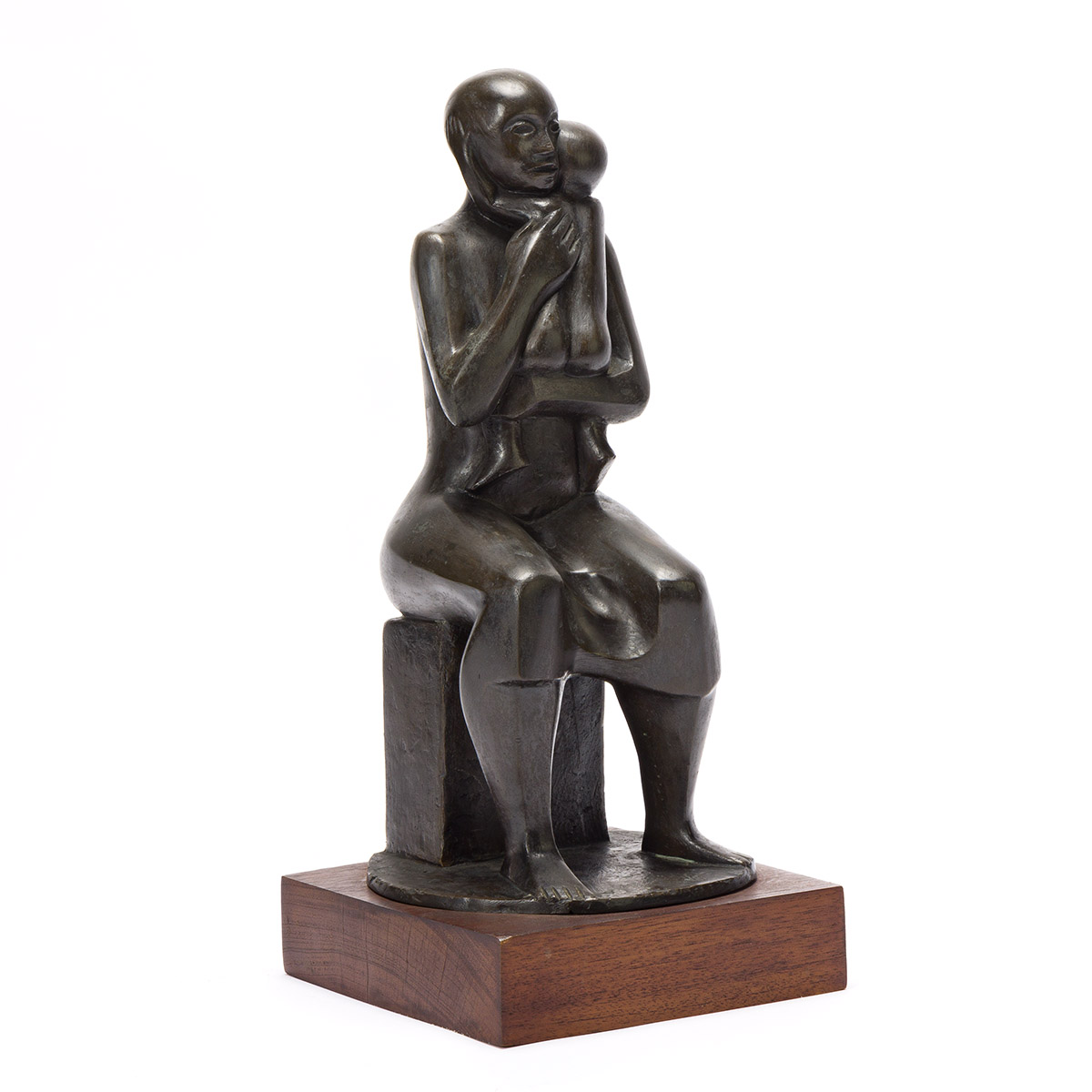 ELIZABETH CATLETT (1915 - 2012) Mother and Child.